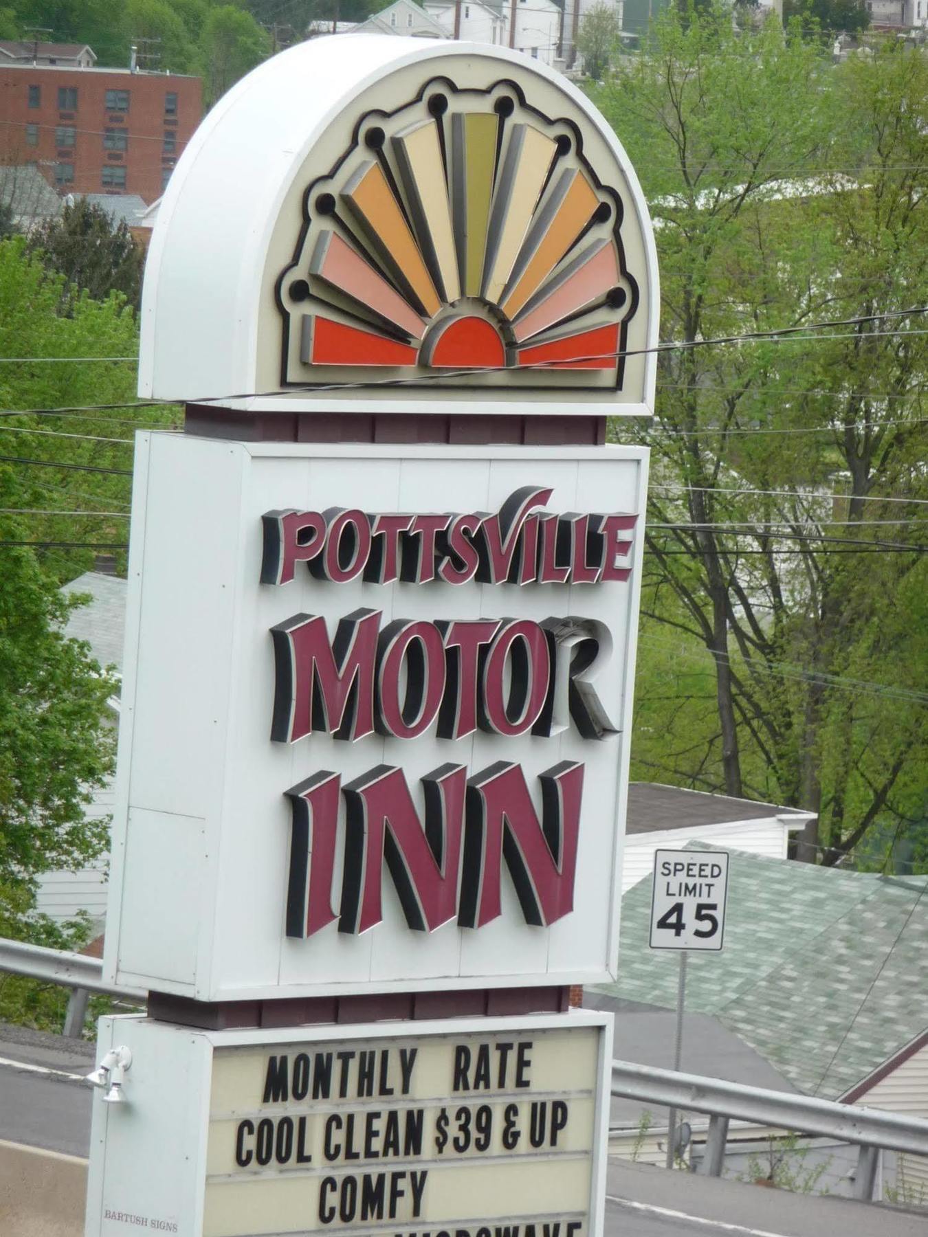 Pottsville Motor Inn Exterior photo